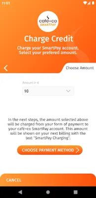 café+co SmartPay android App screenshot 5